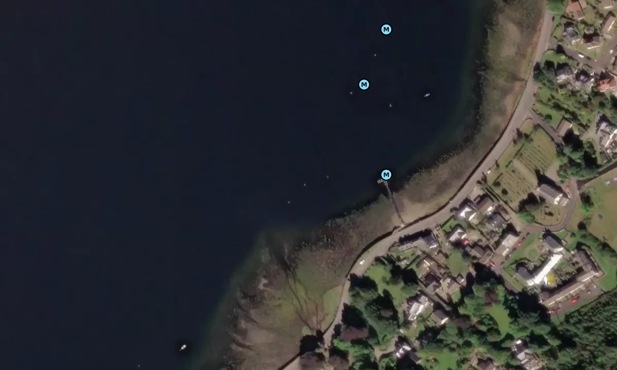 Satelite image of Loch Long Jetty
