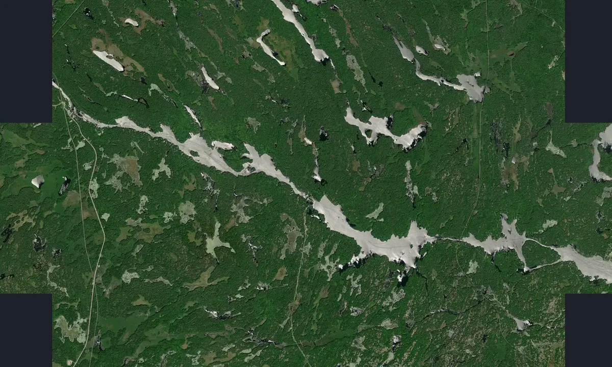 Flyfoto av Lock 43, Swift Rapids, Parks Canada