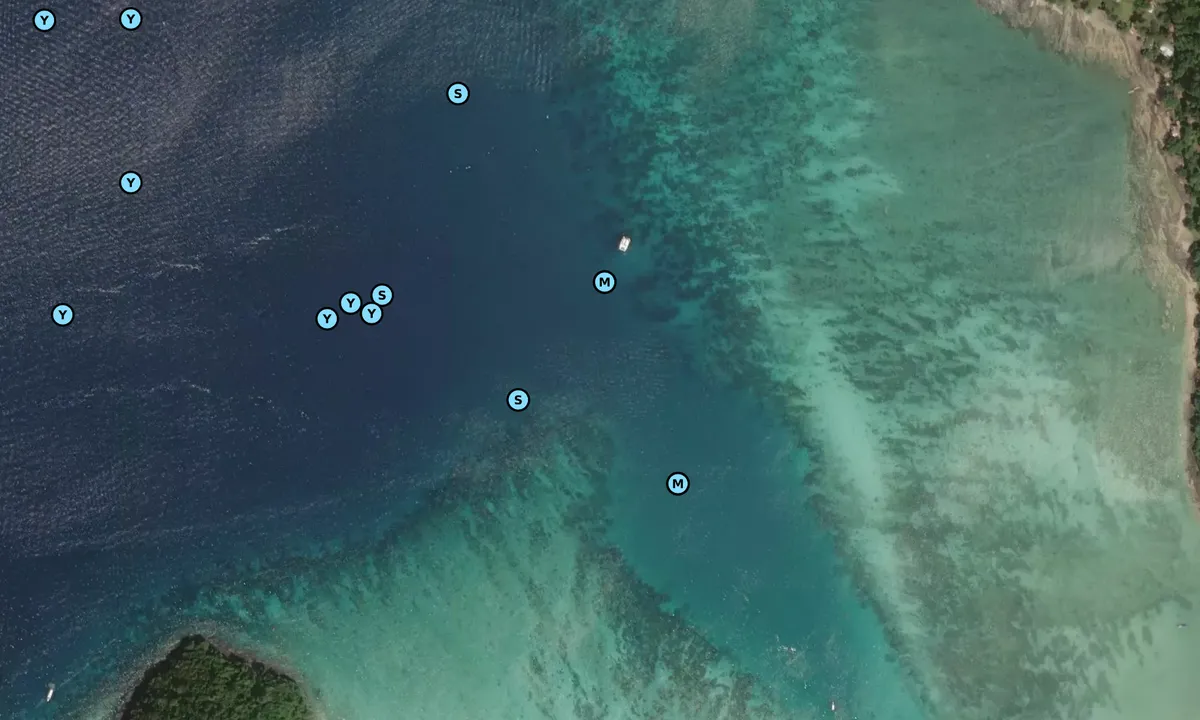 Satelite image of Loh Dalum Beach
