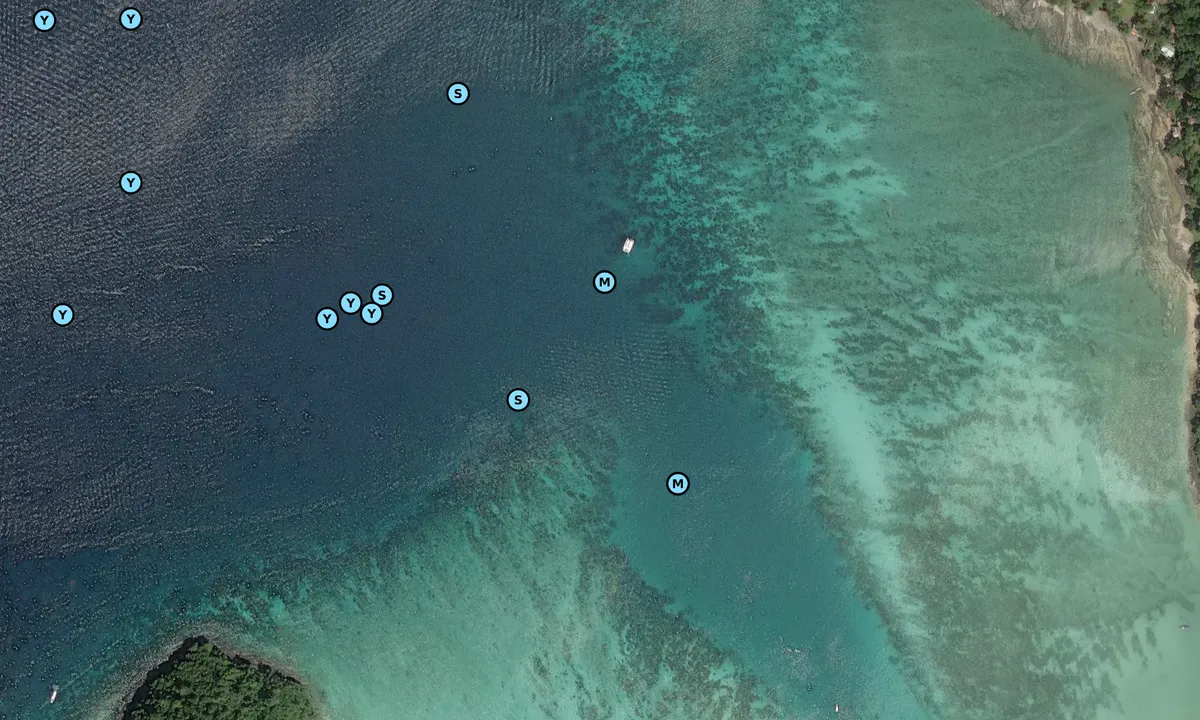 Satelite image of Loh Dalum Beach
