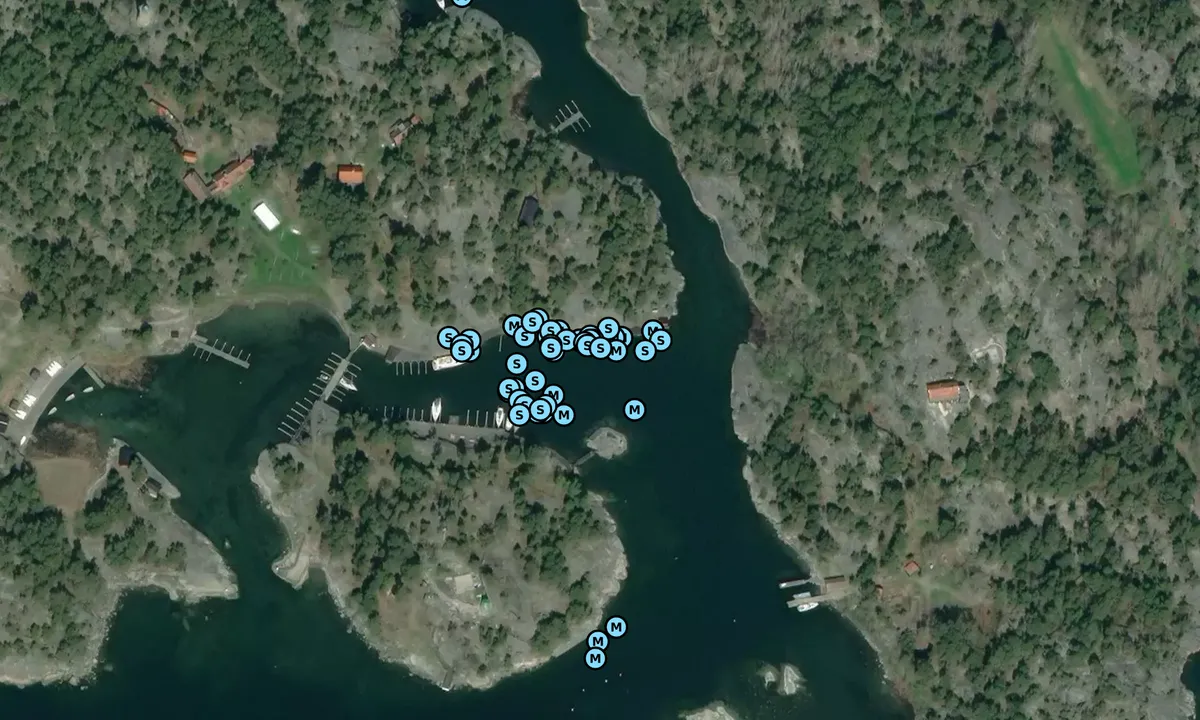 Satelite image of Lökholmen - KSSS