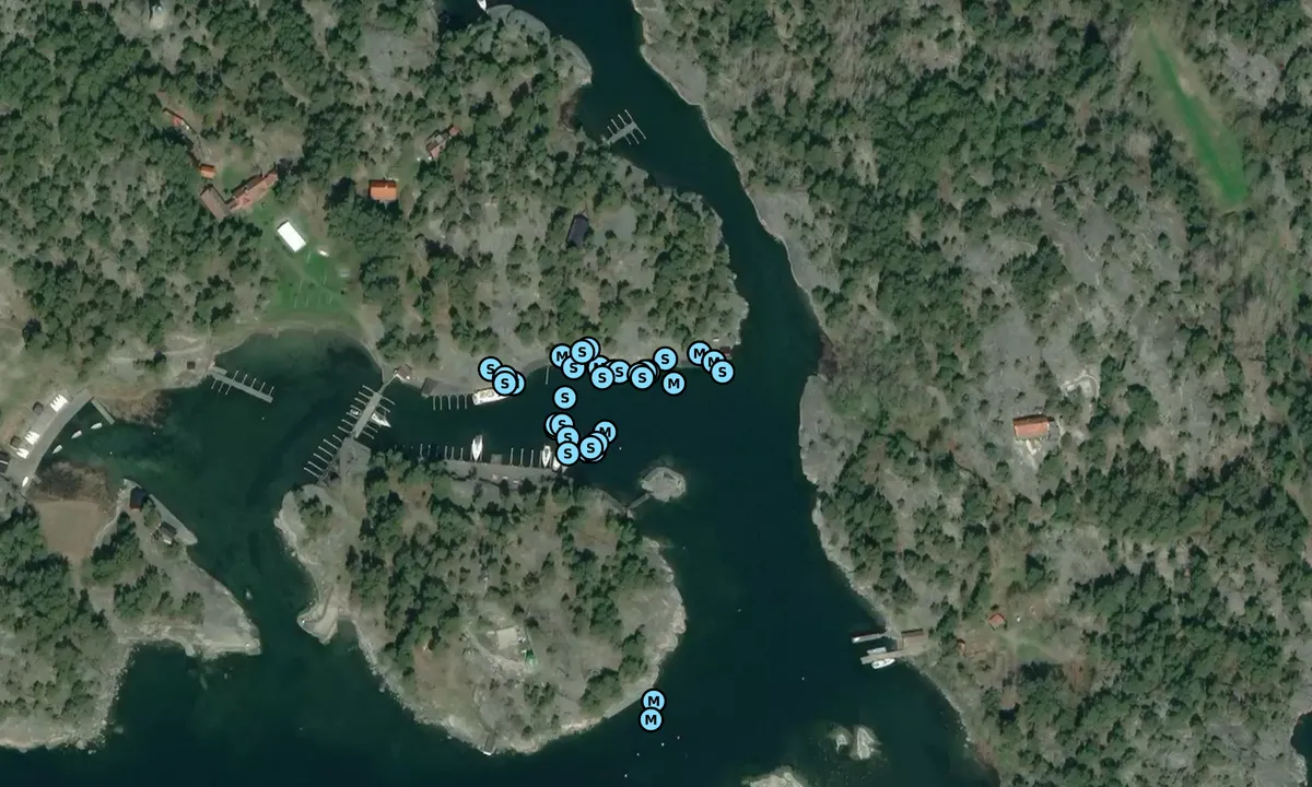 Satelite image of Lökholmen - KSSS