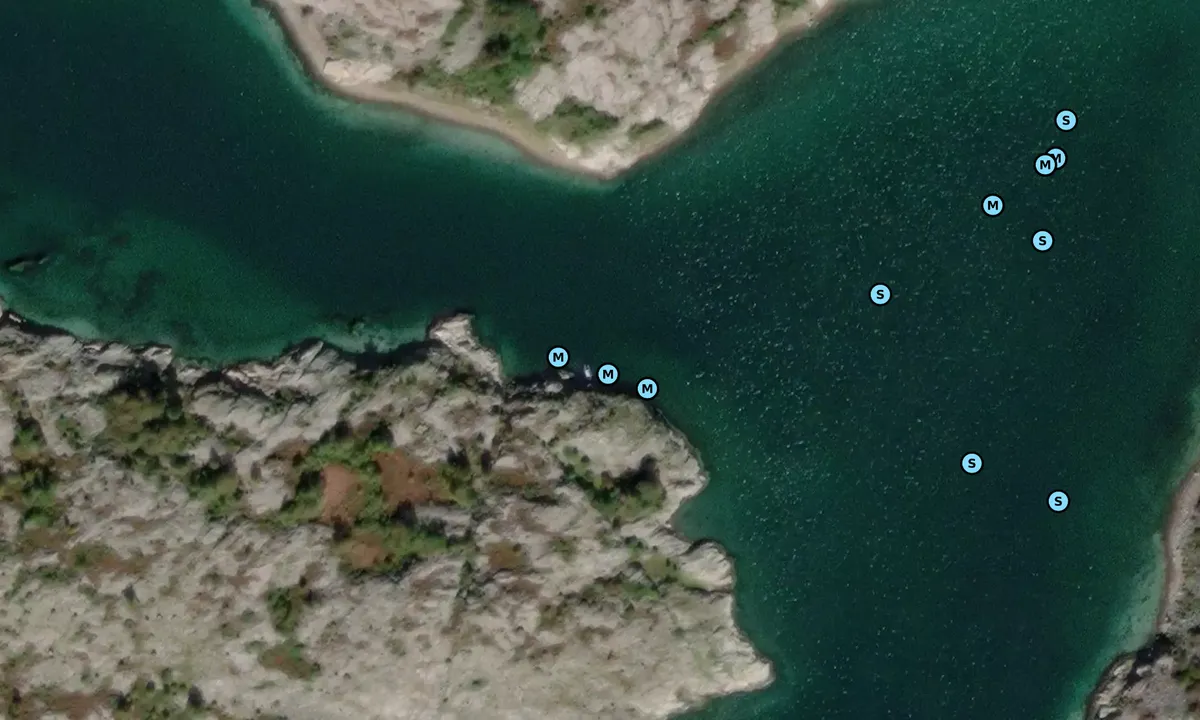 Satelite image of Løkholmen Øst (Grebbestad)