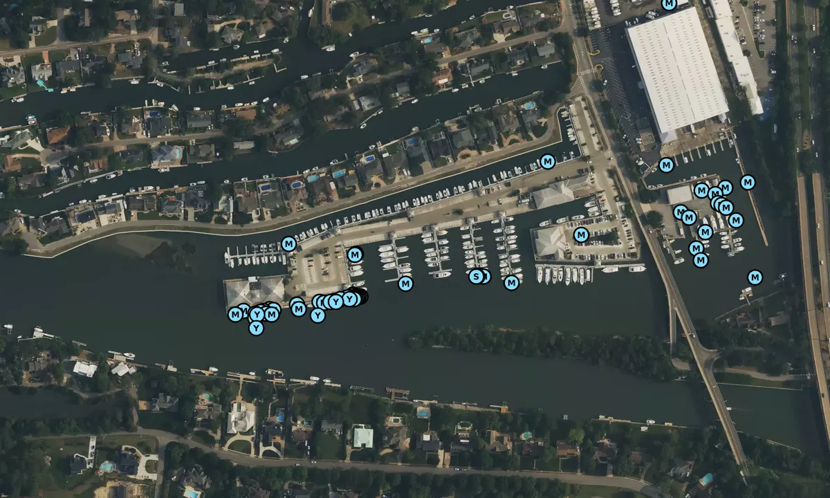 Satelite image of Long Bay Pointe Marina