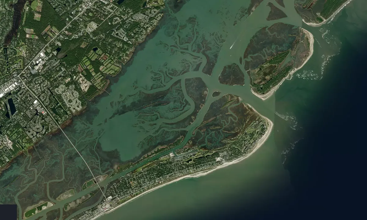 Flyfoto av Long Creek - Isle of Palms