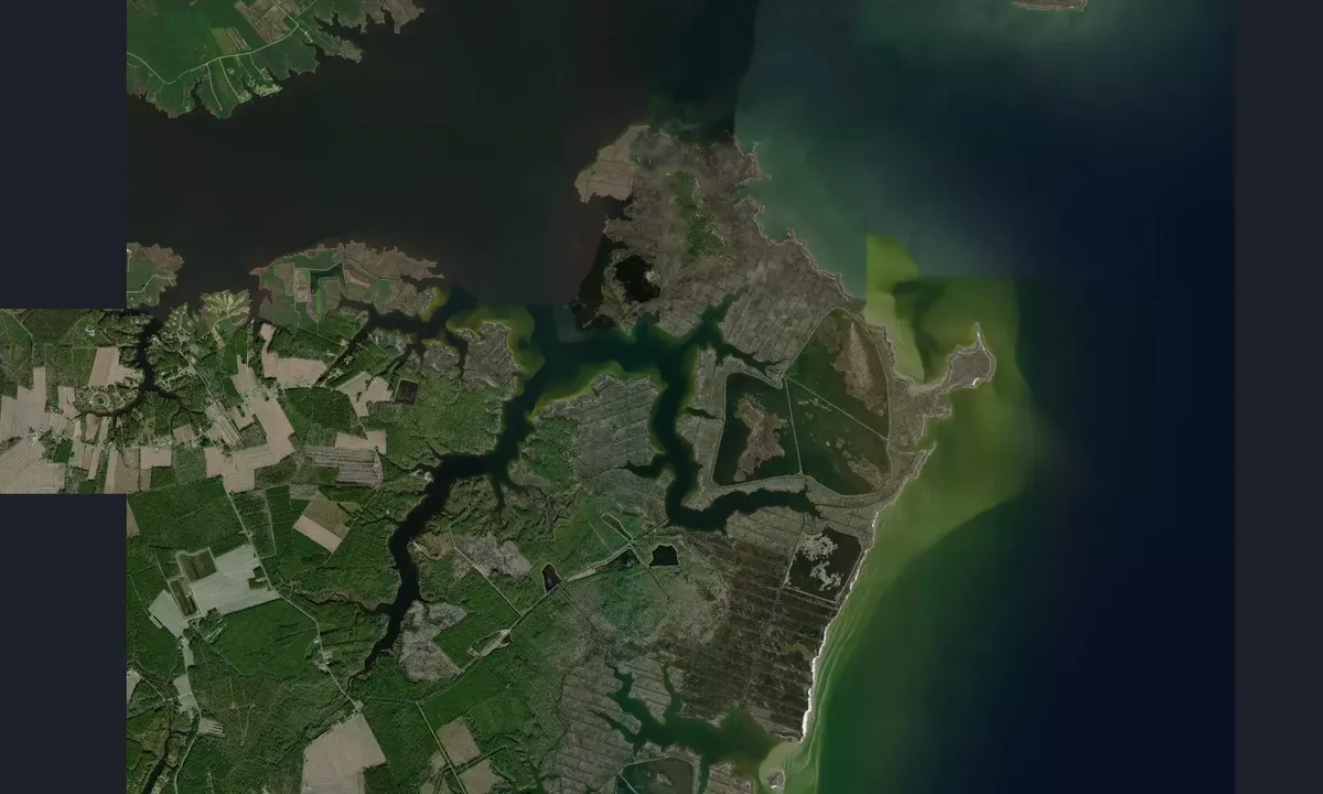 Flyfoto av Long Creek - Mesic
