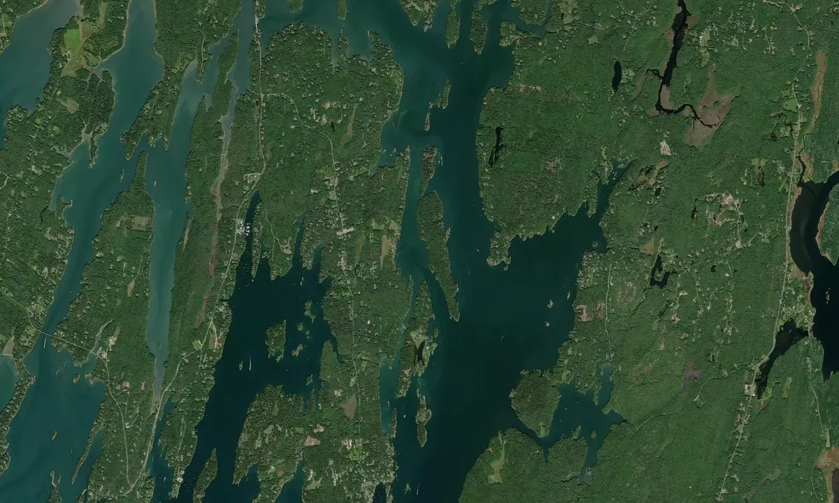 Flyfoto av Long Island-Dingley