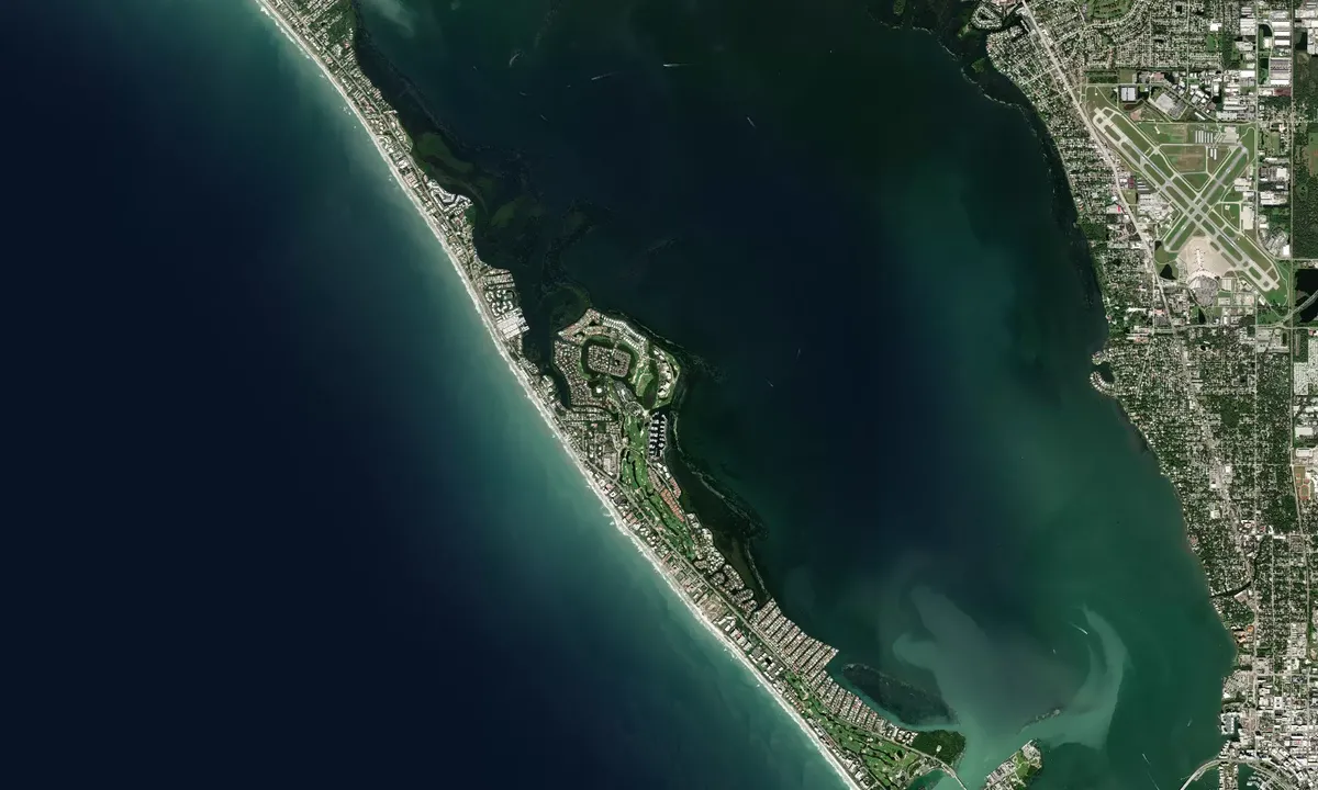 Flyfoto av Longboat Key Club Moorings - Manatee
