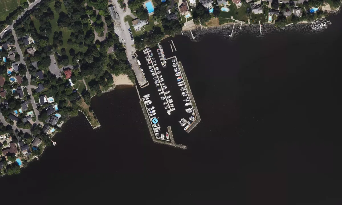 Satelite image of Lord Reading Yacht Club