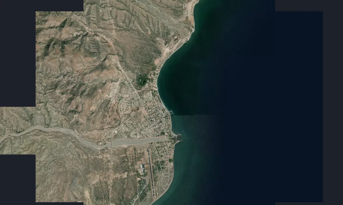 Flyfoto av Loreto - Baja California Sur