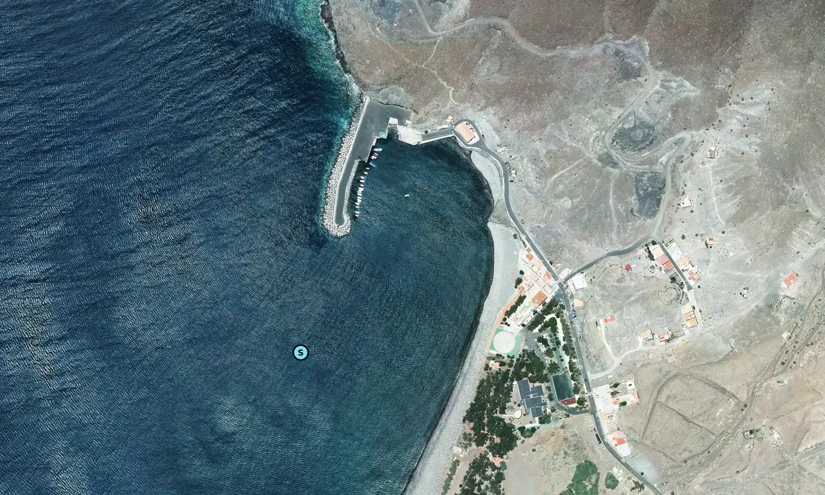 Satelite image of Los Caserones