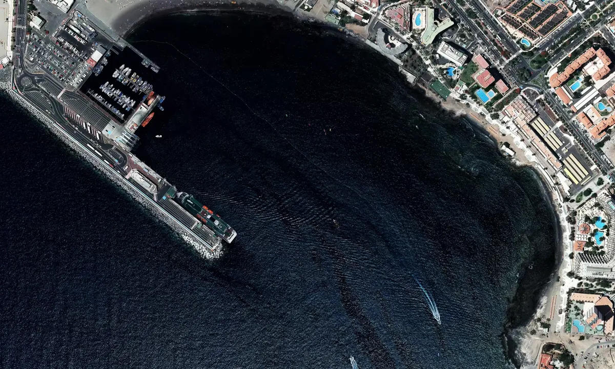 Flyfoto av Los Cristianos