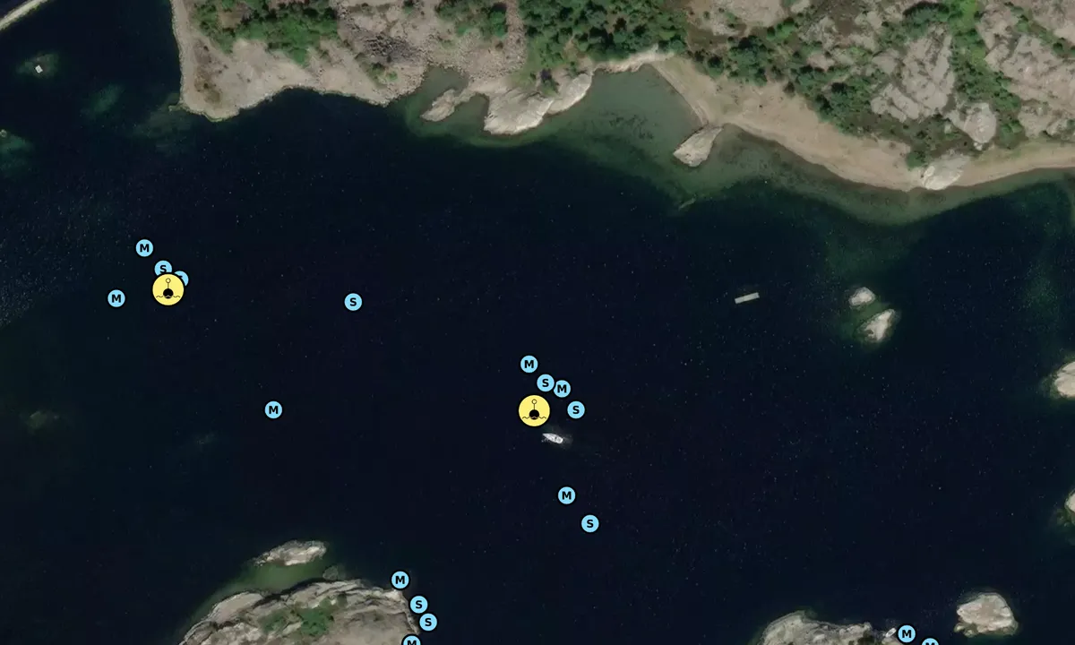 Satelite image of Lövö - SXK Västkust bouy
