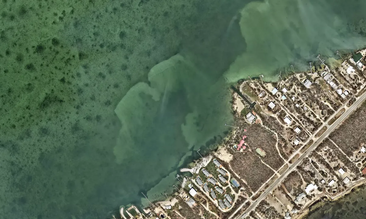 Flyfoto av Lower Matecumbe Bight