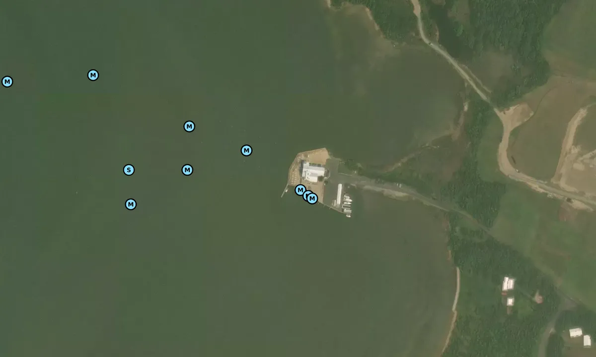 Satelite image of Lowes Wharf Marina Inn