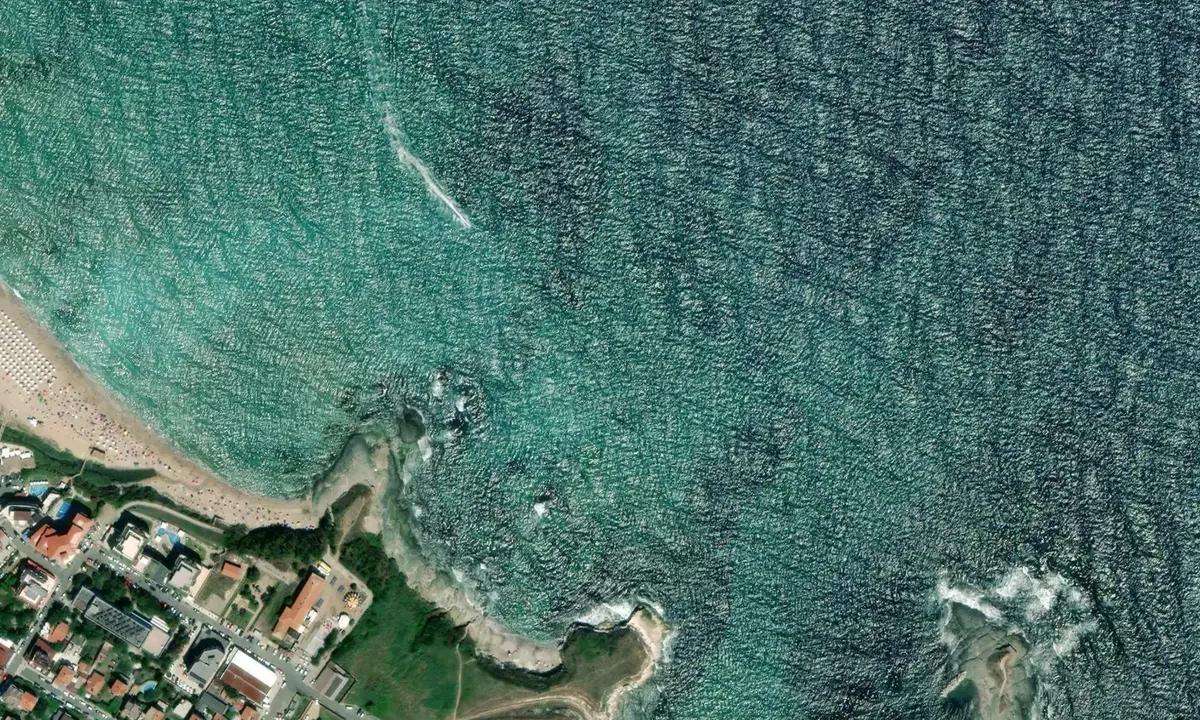 Satelite image of Lozenets