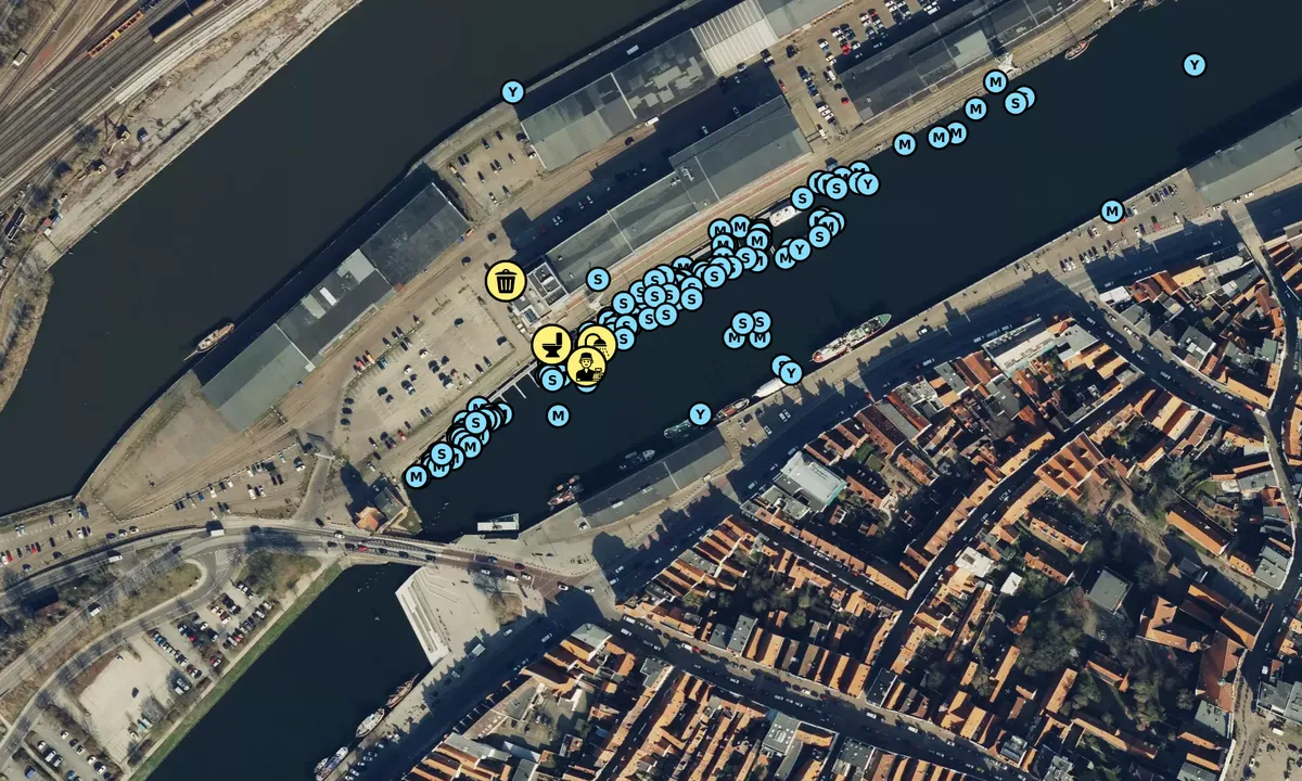 Satelite image of Lübeck