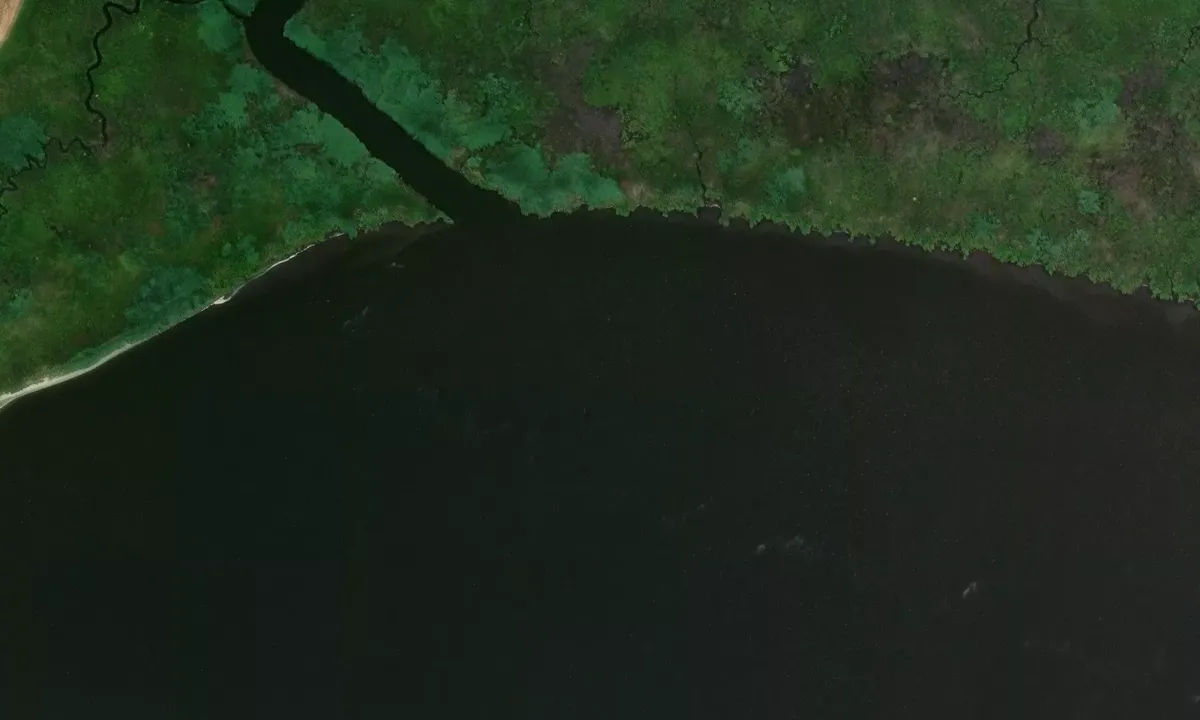 Satelite image of Lucy's Cove 1