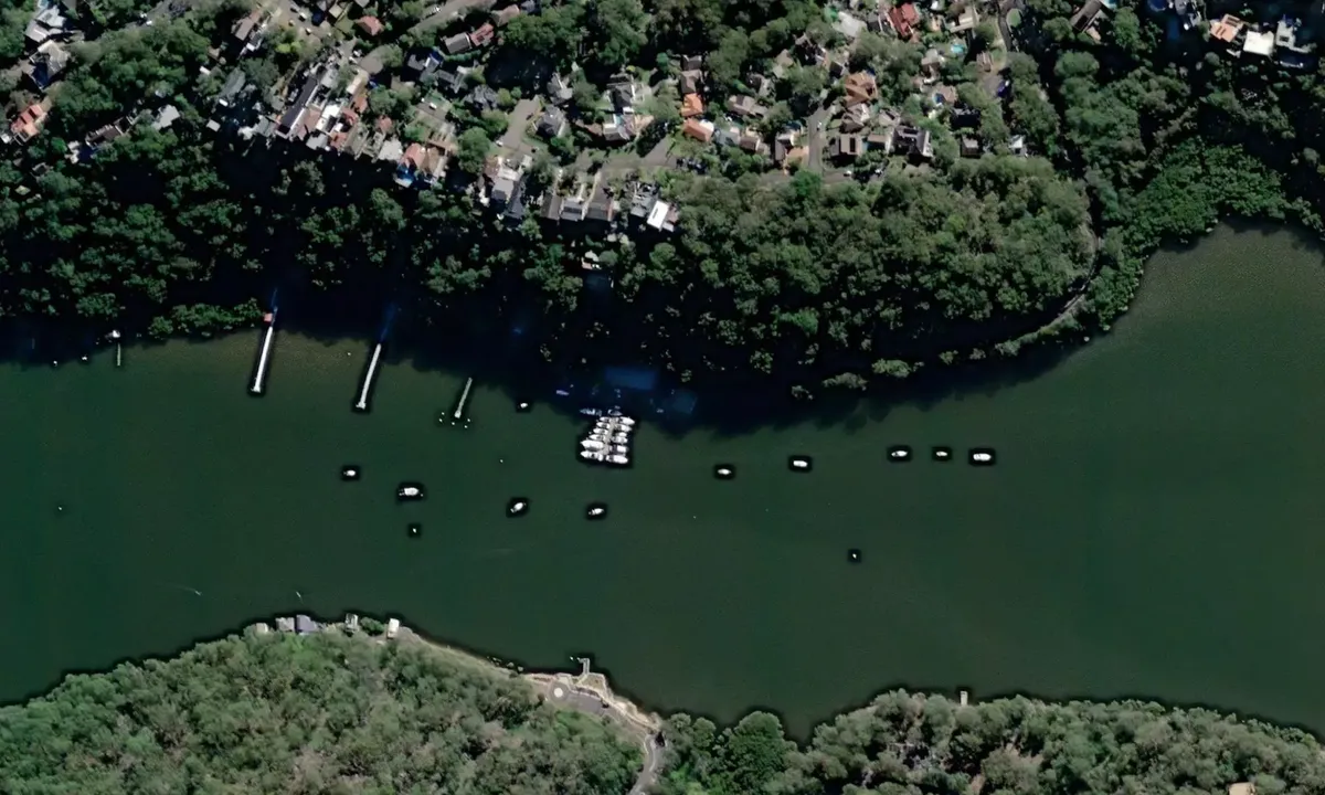 Satelite image of Lugarno Marina