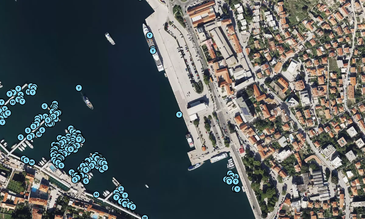 Satelite image of Luka Dubrovnik