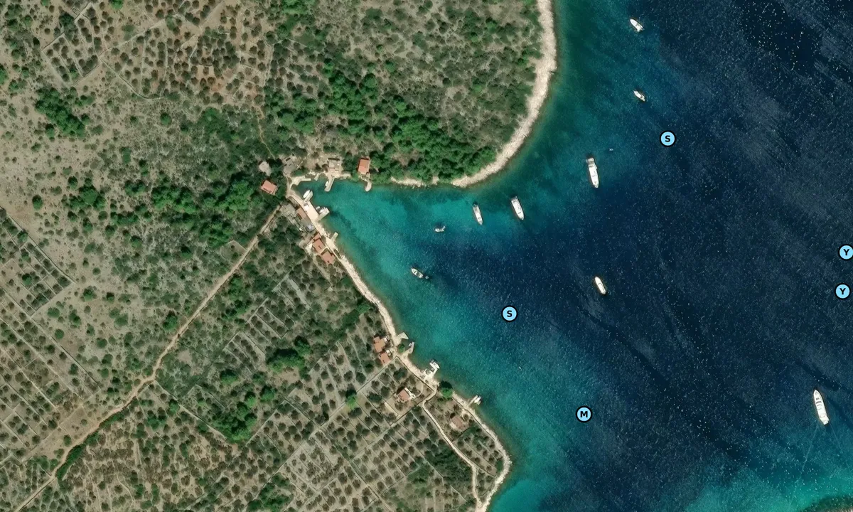 Satelite image of Luka Zut - Kornati