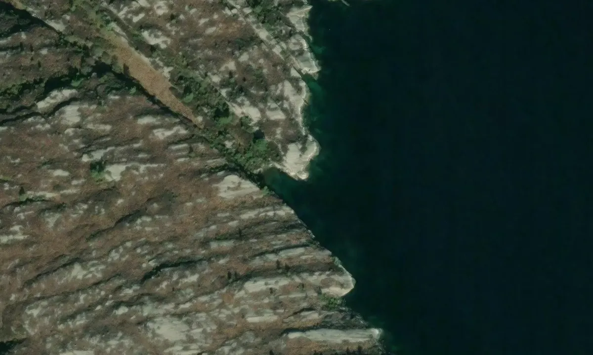 Satelite image of Lun vik i Kjerrgardpollen