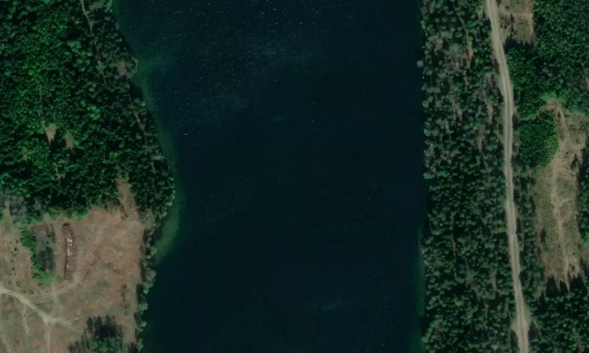 Satelite image of Lundeviken