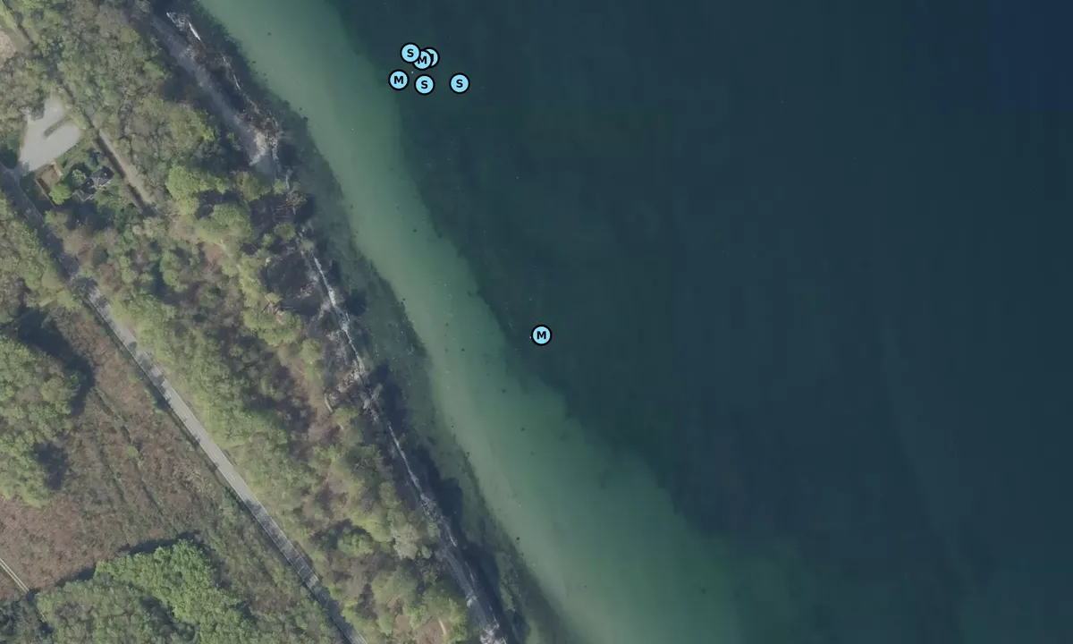 Satelite image of Lundsgård bouy