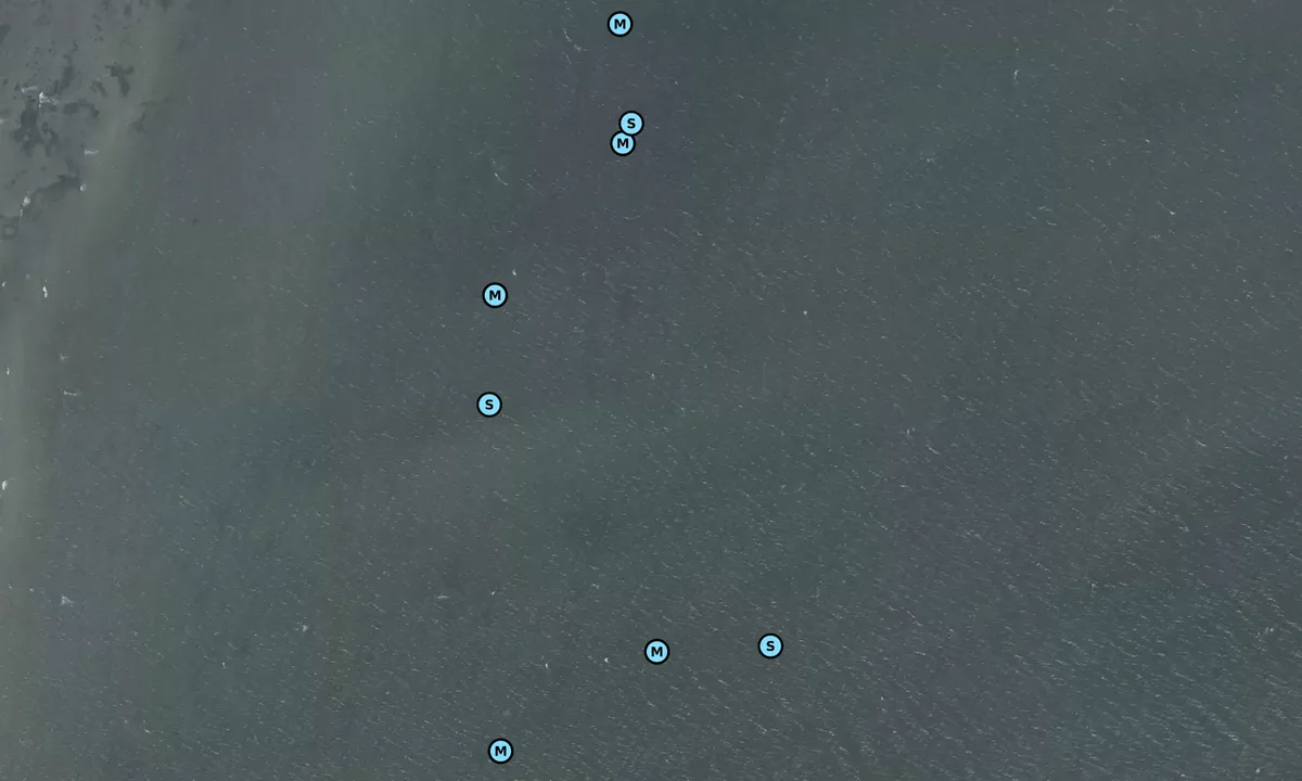 Satelite image of Lunkebugten