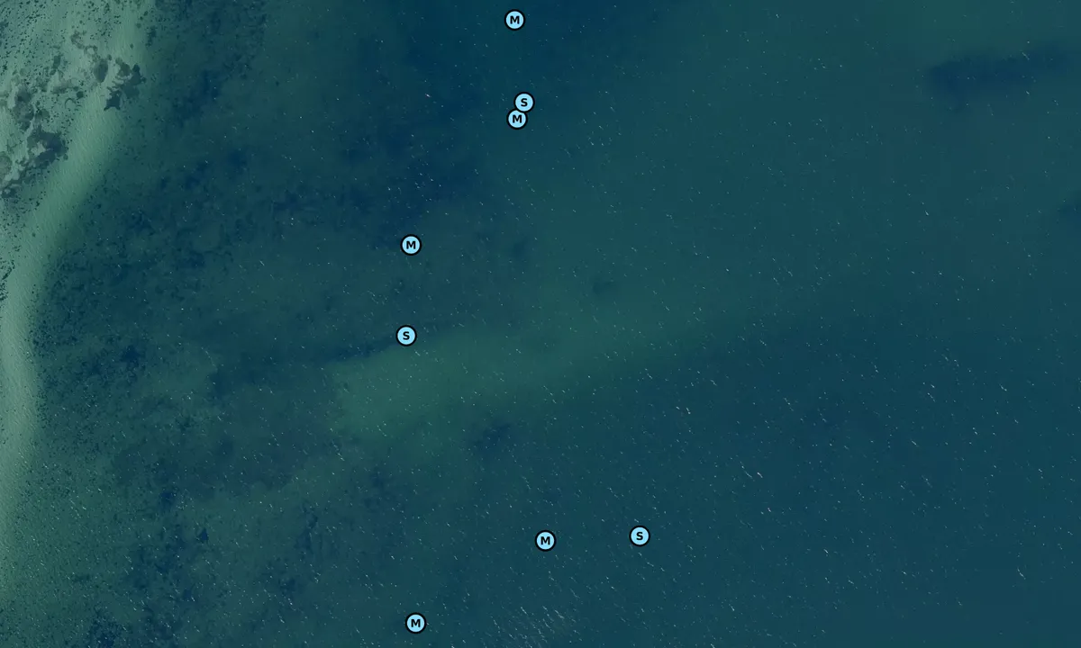 Satelite image of Lunkebugten