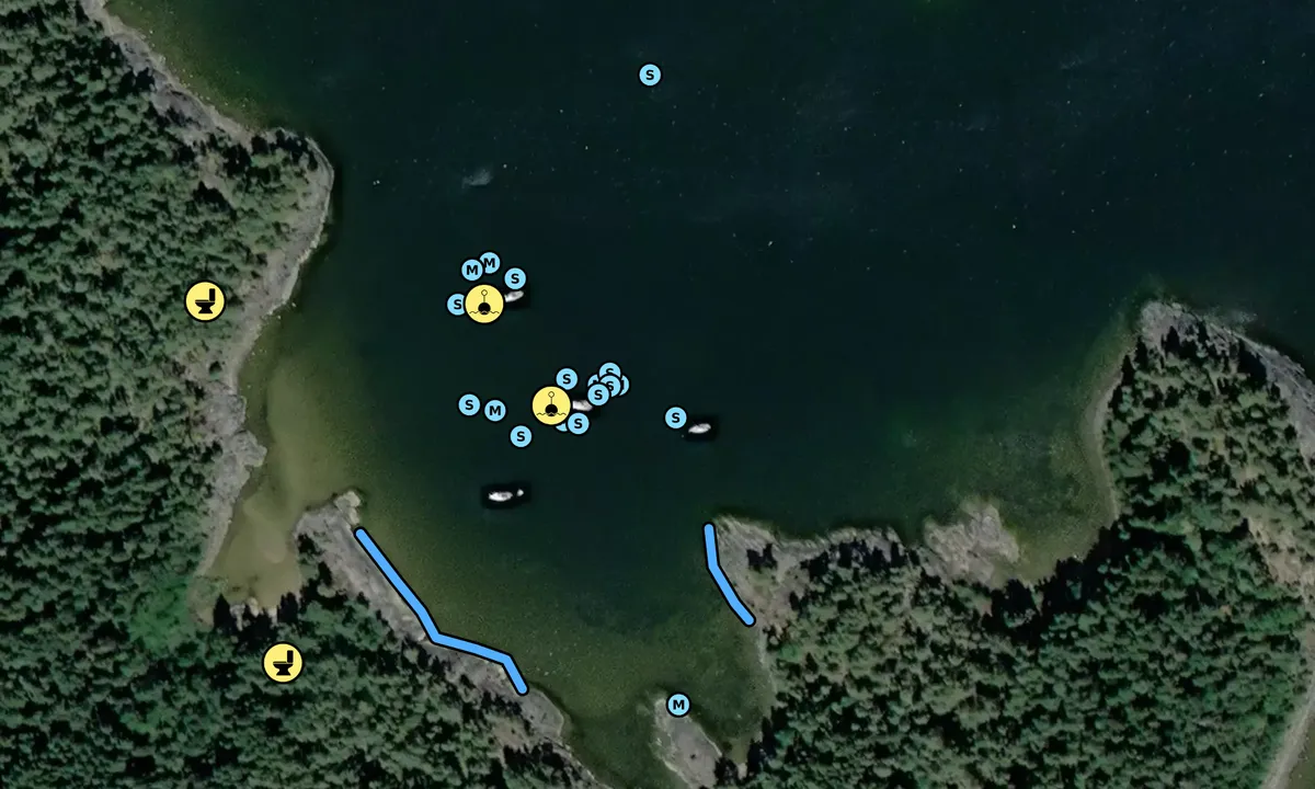Satelite image of Lurö Bösshamn