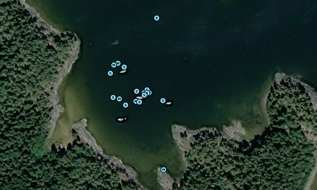 Satelite image of Lurö Bösshamn