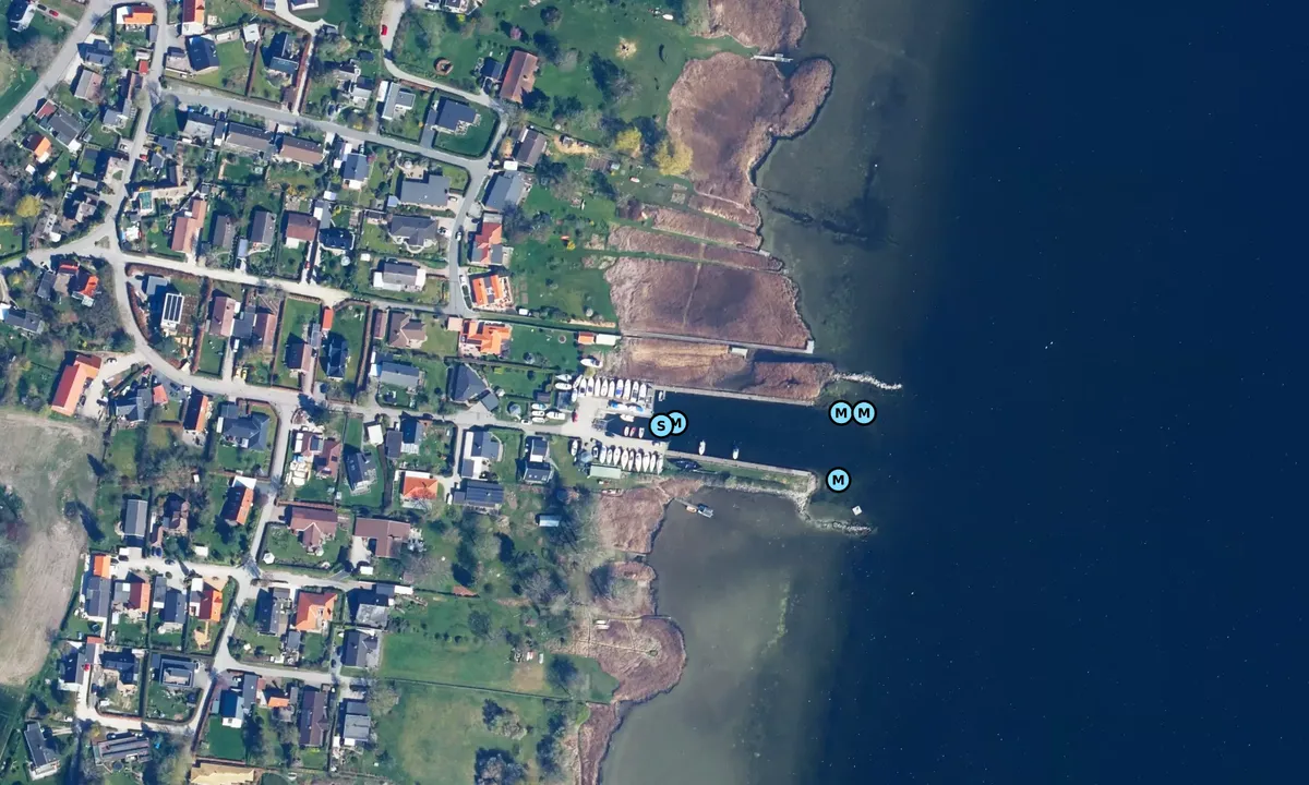 Satelite image of Lyndby Havn
