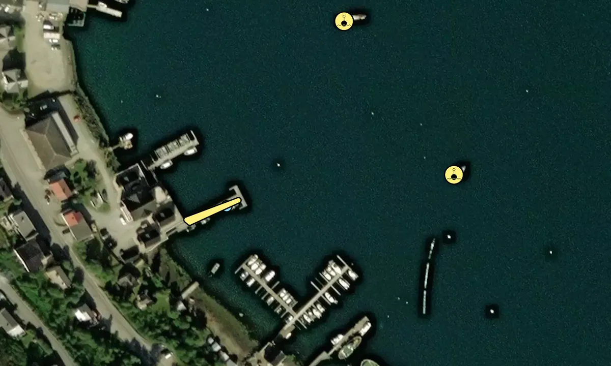 Satelite image of Lyngen