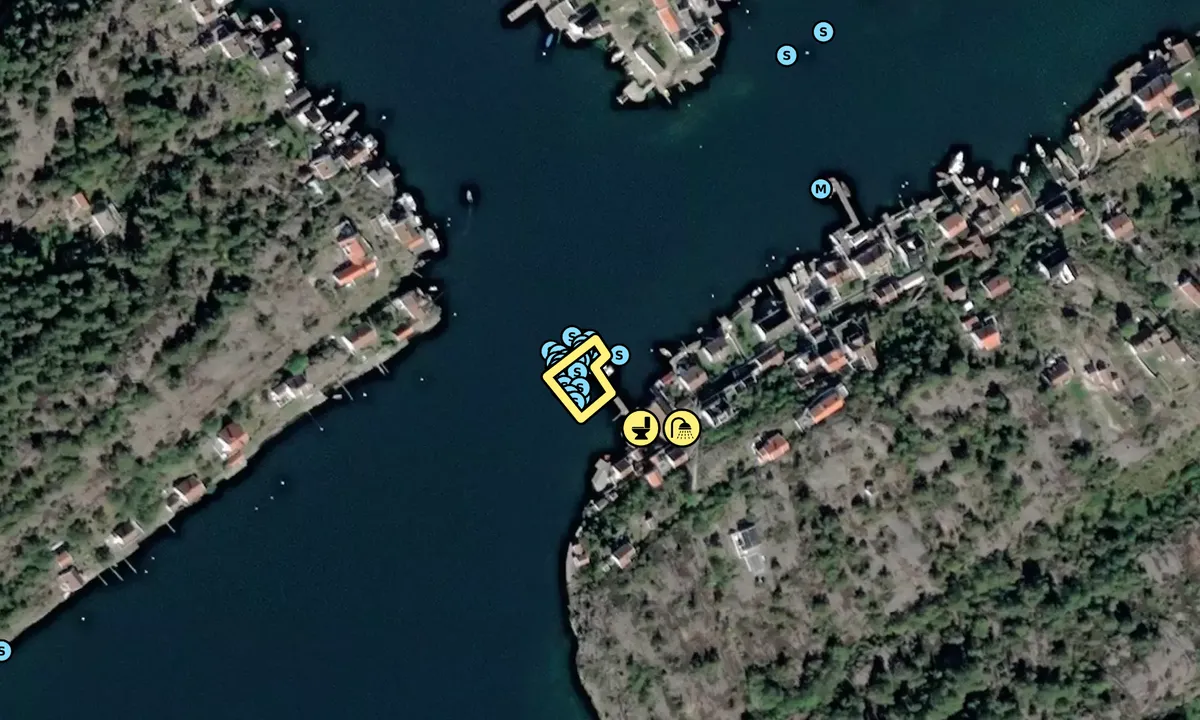 Satelite image of Lyngør Seilmakerverksted