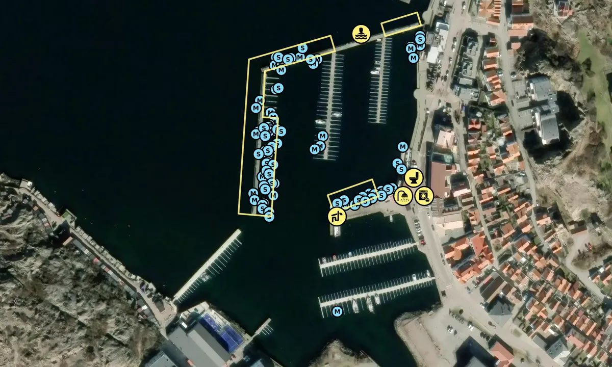 Satelite image of Lysekil - Norra Hamnen