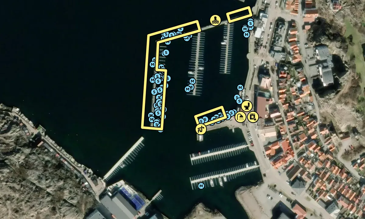 Satelite image of Lysekil - Norra Hamnen