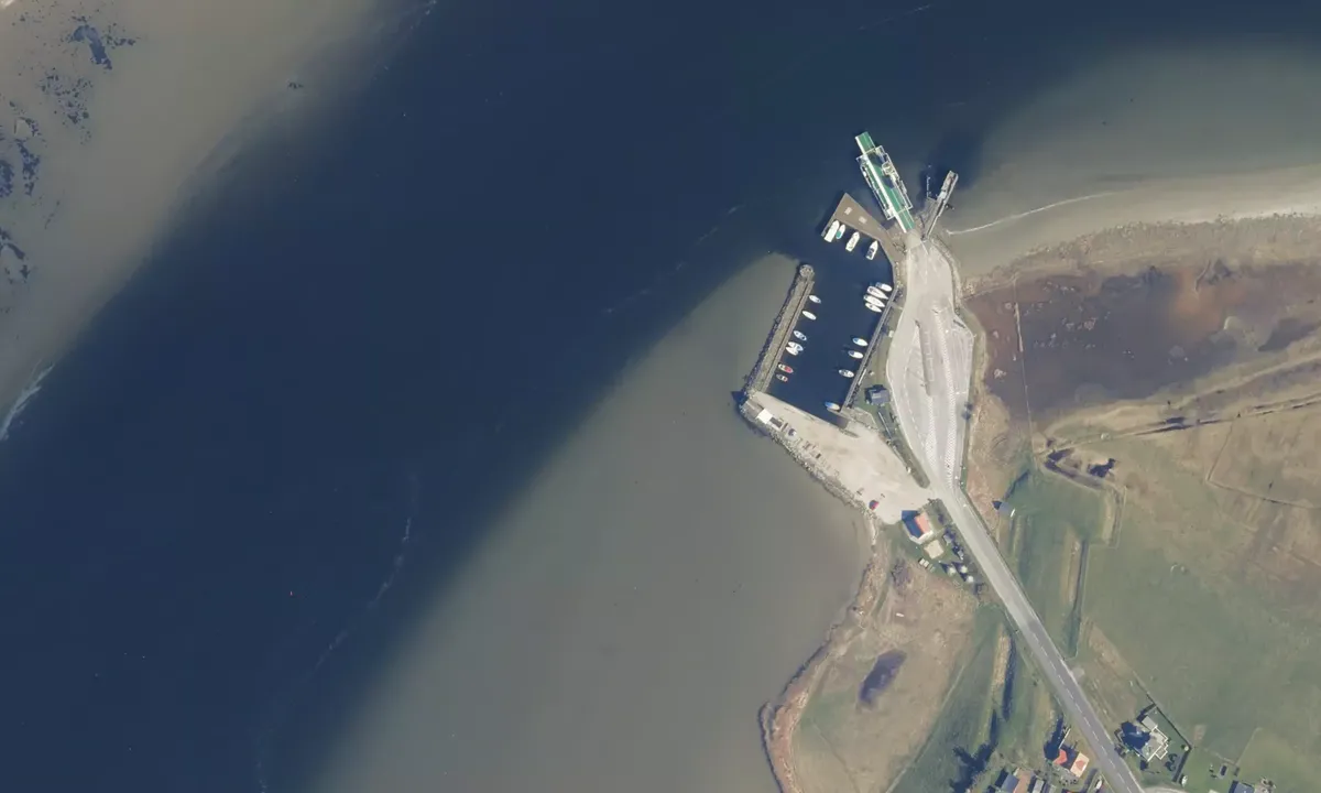 Satelite image of Lystbådehavnen Udbyhøj Syd