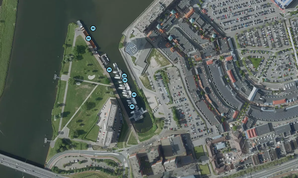 Satelite image of Maashaven Yacht Harbour