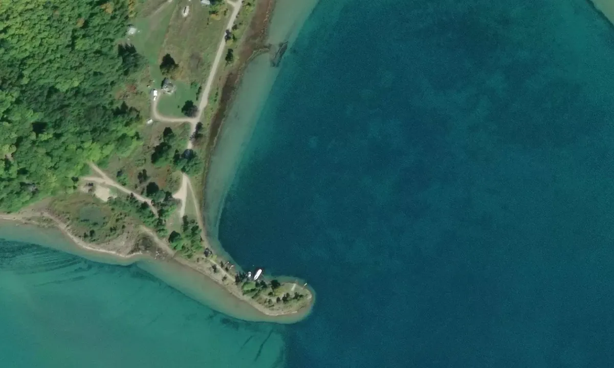 Satelite image of MacGregor Harbour