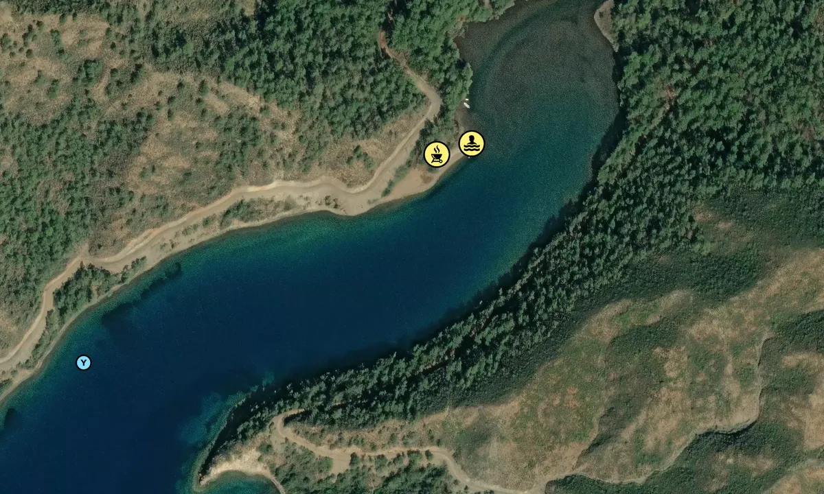 Satelite image of Maden Cove (Amazon - Kucuk Gunluk)