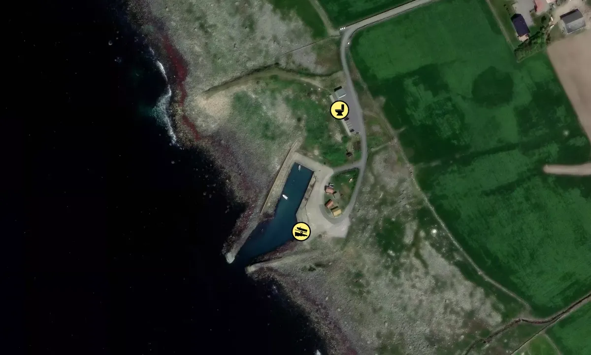 Satelite image of Madland havn