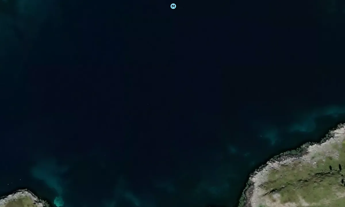 Satelite image of Magerøy