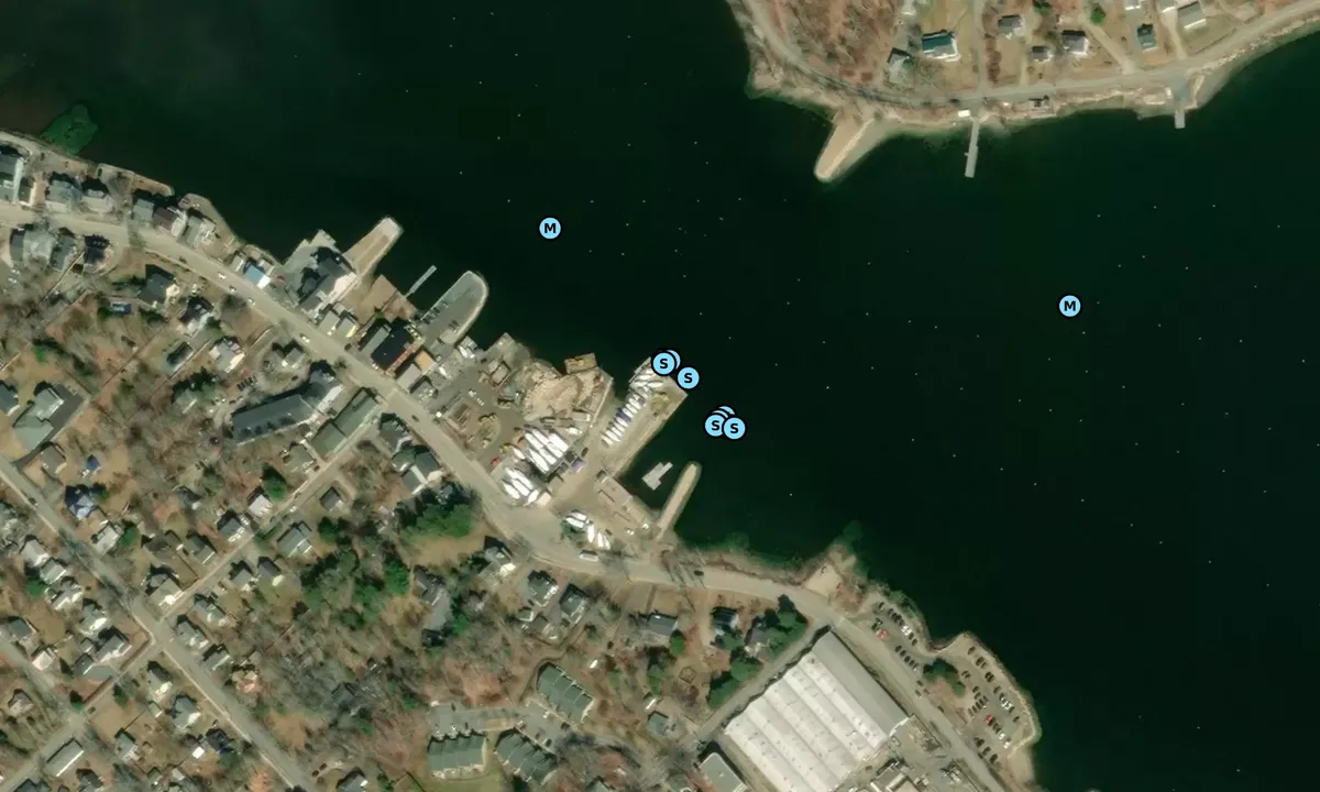 Satelite image of Mahone Bay Civic Marina