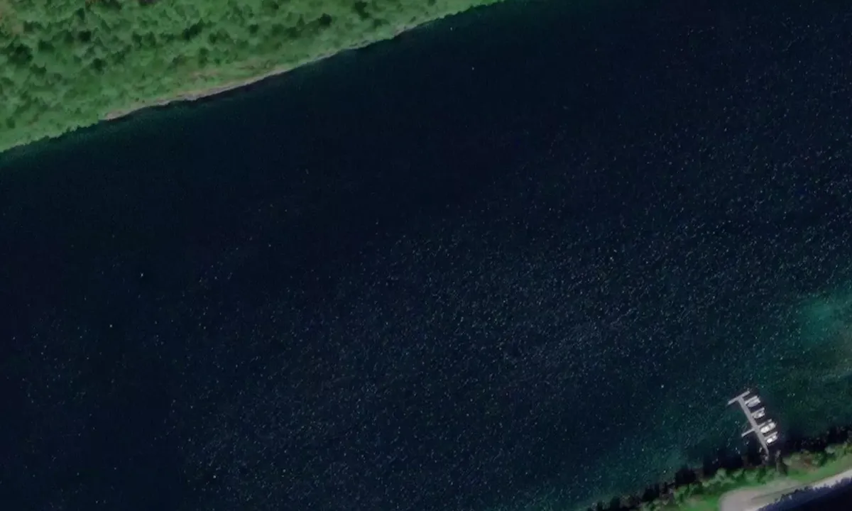 Satelite image of Maisfjorden