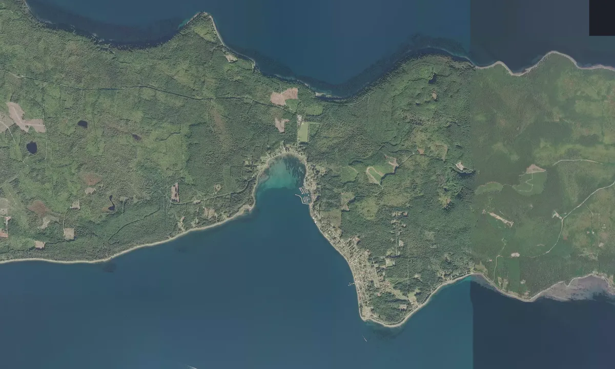 Flyfoto av Malcolm Island Lions Harbour Authority (Sointula H