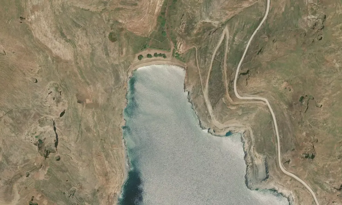 Flyfoto av Malliadiko Beach