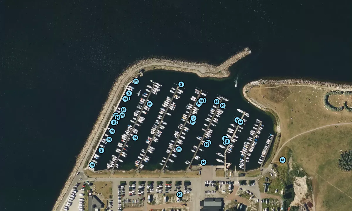 Satelite image of Malmö - Lagunen