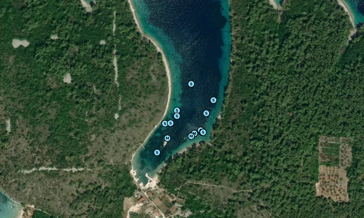 Flyfoto av Manastir Bay
