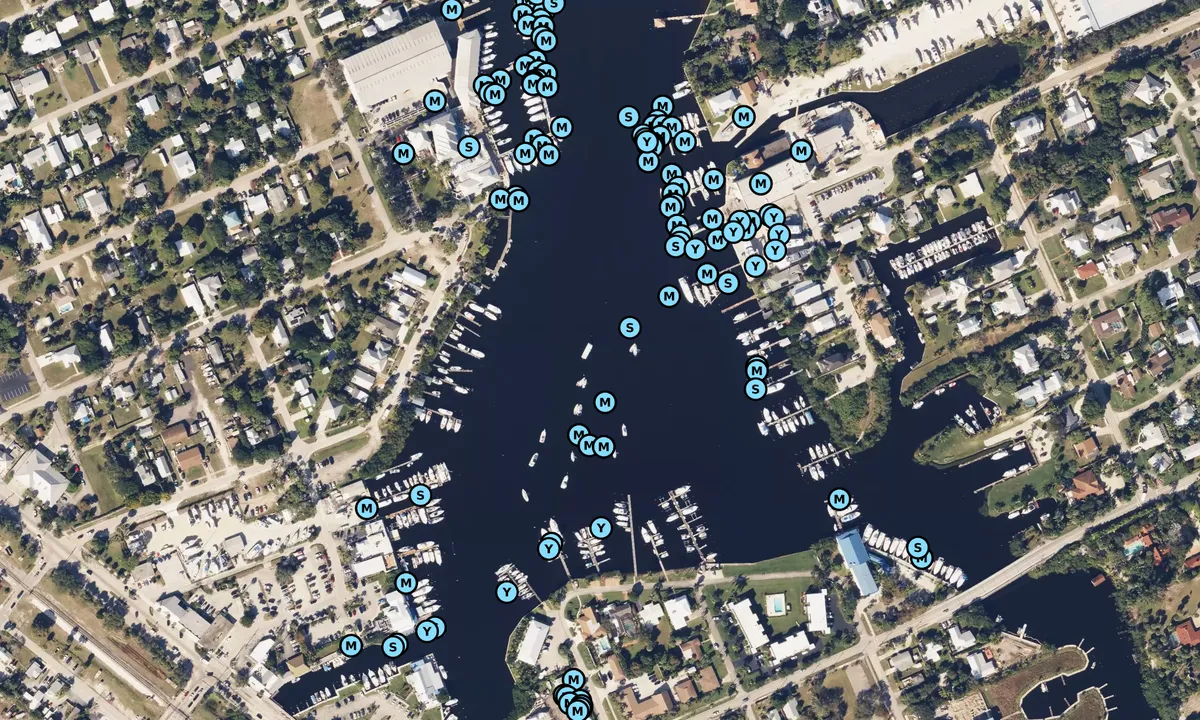 Satelite image of Manatee Pocket - 2
